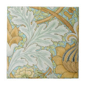 William Morris -  Foliage & Floral Pattern Tegeltje (Voorkant)