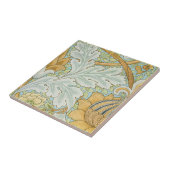 William Morris -  Foliage & Floral Pattern Tegeltje (Zijkant)