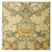 William Morris  Foliage & Floral Pattern Tegeltje (Voorkant)