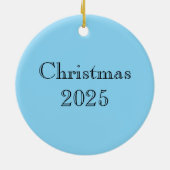 William Morris Folk Art Birds Bloemen Eikels Keramisch Ornament (Achterkant)