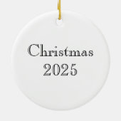 William Morris Folk Art Birds Bloemen Eikels Keramisch Ornament (Achterkant)