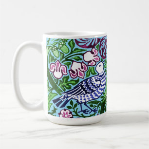 William Morris Folk Art Birds Bloemen Eikels Koffiemok