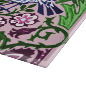 William Morris Folk Art Birds Bloemen Eikels Snijplank (Hoek)