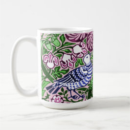 William Morris Folk Art Vogels Bloemen Eikels Koffiemok