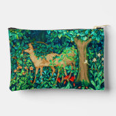 William Morris Forest Deer Tapestry Print Etui (Achterkant)