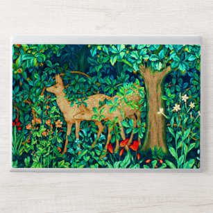 William Morris Forest Deer Tapestry Print HP Laptopsticker