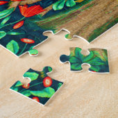 William Morris Forest Deer Tapestry Print Legpuzzel (Zijkant)