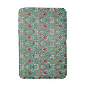 William Morris Forest Groen Bloemendessin Behang Badmat (Voorkant Verticaal)