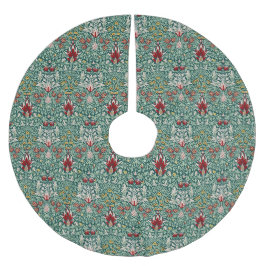 William Morris Forest Groen Bloemendessin Behang Kerstboom Rok
