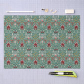 William Morris Forest Groen Bloemendessin Behang Tissuepapier (Craft)