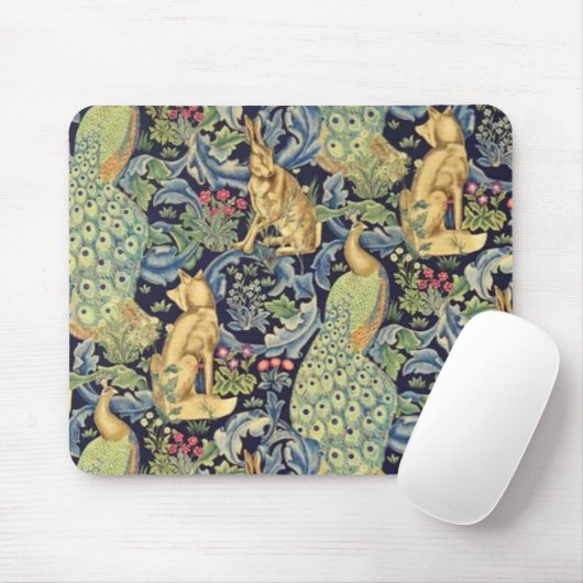 William Morris Forest Muismat (Met muis)