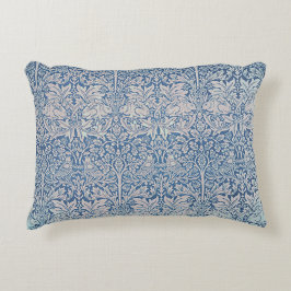  William Morris Forest Rabbit Bird Foliage Accent Kussen