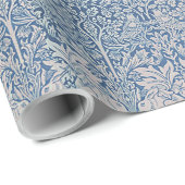 William Morris Forest Rabbit Bird Foliage Cadeaupapier (Rol Hoek)