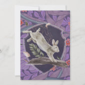 William Morris Forest Rabbit Floral Art Nouveau (Voorkant)