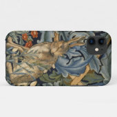 William Morris Forest Rabbit Floral Art Nouveau Case-Mate iPhone Case (Achterkant (horizontaal))