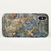 William Morris Forest Rabbit Floral Art Nouveau Case-Mate iPhone Case (Achterkant (horizontaal))
