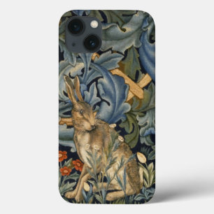 William Morris Forest Rabbit Floral Art Nouveau Case-Mate iPhone Case