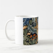 William Morris Forest Rabbit Floral Art Nouveau Koffiemok (Links)