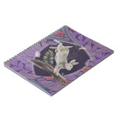 William Morris Forest Rabbit Floral Art Nouveau Notitieboek (Linkerzijde)