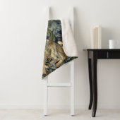 William Morris Forest Rabbit Floral Art Nouveau Sherpa Deken (In situ)