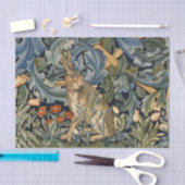 William Morris Forest Rabbit Floral Art Nouveau Tissuepapier (Craft)