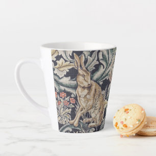 William Morris  Forest Rabbit Floral Latte Mok