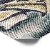 William Morris  Forest Rabbit Floral Poster (Hoek)