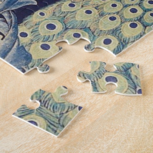 William Morris Forest Rabbit Legpuzzel (Zijkant)