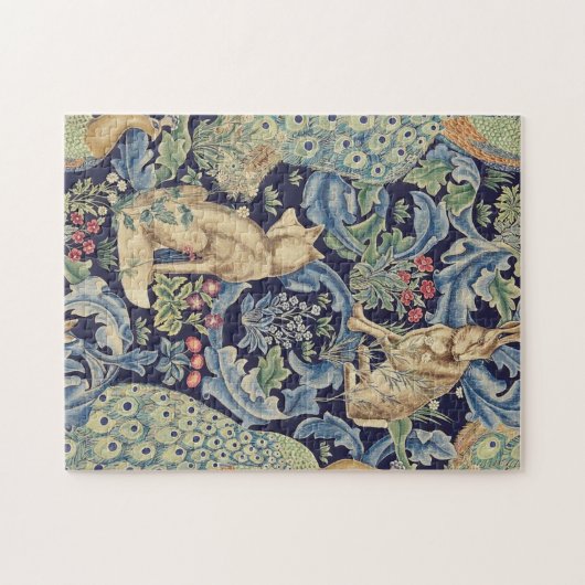 William Morris Forest Rabbit Legpuzzel (Horizontaal)