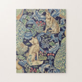 William Morris Forest Rabbit Legpuzzel (Verticaal)