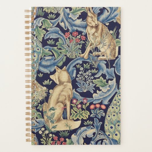 William Morris Forest Rabbit Planner (Voorkant)