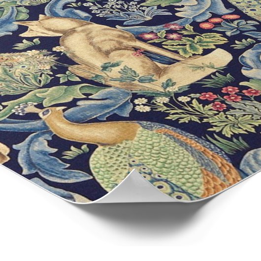 William Morris Forest Rabbit Poster (Hoek)