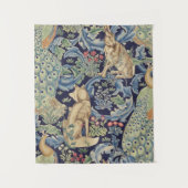 William Morris Forest Rabbit Wandkleed (Voorkant)