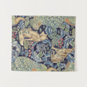 William Morris Forest Rabbit Wandkleed (Voorkant (horizontaal))