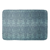 William Morris Forest Rabbits Birds Flowers Blue Badmat (Voorkant)