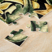 William Morris Forest Tapestry Fox Hare Peacock Legpuzzel (Zijkant)