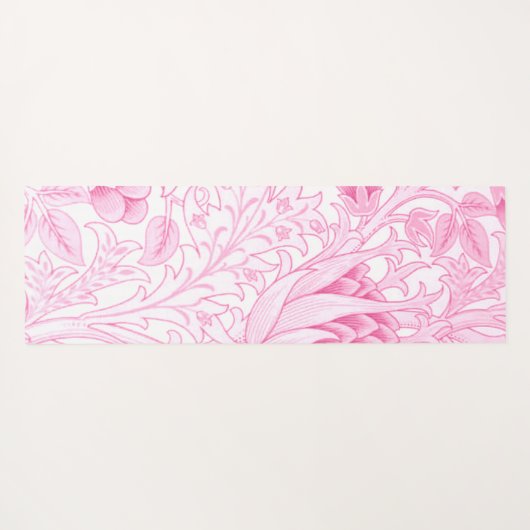 William Morris Forest Tapestry Fox Hare Peacock Yogamat (Achterkant (horizontaal))