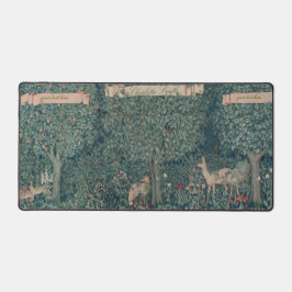 William Morris Forest Tapestry met Personalisatie Bureaumat