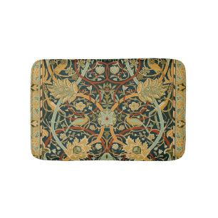 William Morris Forest Tapijt Patroon: Vintage Badmat