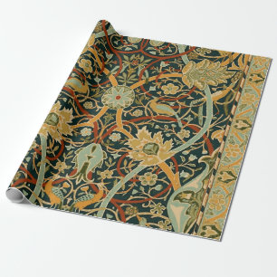 William Morris Forest Tapijt Patroon: Vintage Cadeaupapier