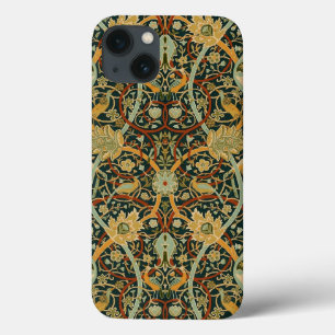 William Morris Forest Tapijt Patroon: Vintage iPhone 13 Hoesje