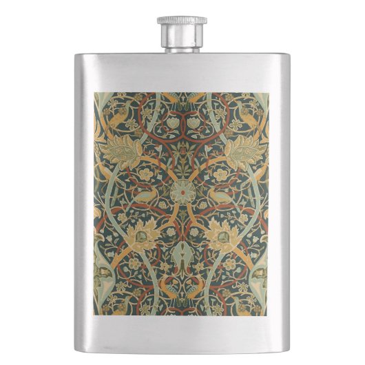 William Morris Forest Tapijt Patroon: Vintage Flacon (Voorkant)