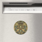 William Morris Forest Tapijt Patroon: Vintage Magneet (Insitu (Vaatwasser))