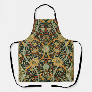William Morris Forest Tapijt Patroon: Vintage Schort