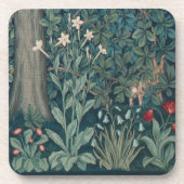 William Morris Forest Wildflower Tapestry Bier Onderzetter (Voorkant)