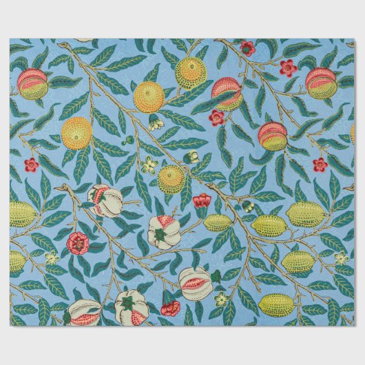  William Morris 'Four Fruits'-patroon Cadeaupapier (Vlak)
