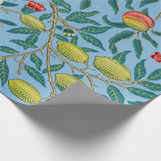  William Morris 'Four Fruits'-patroon Cadeaupapier (Hoek)