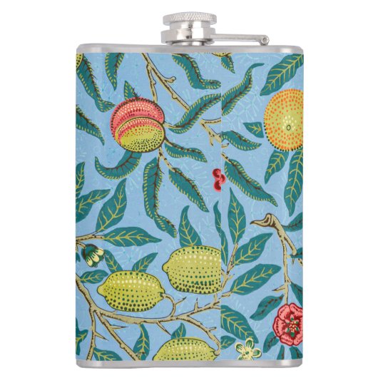  William Morris 'Four Fruits'-patroon Heupfles (Achterkant)