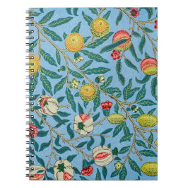  William Morris 'Four Fruits'-patroon Notitieboek