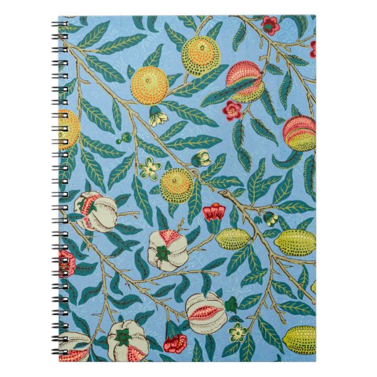  William Morris 'Four Fruits'-patroon Notitieboek (Voorkant)